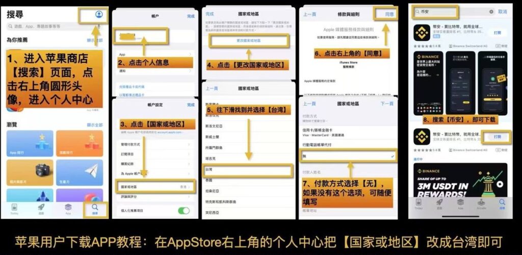 apple id变更到台湾区